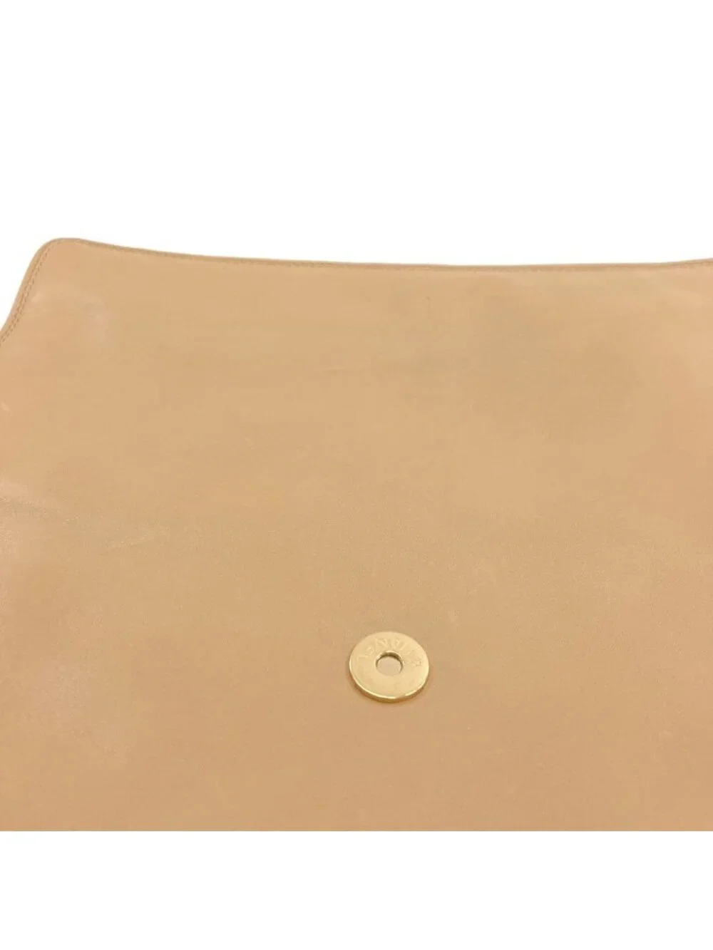Chanel CC Logo Gold Tote Bag Lambskin